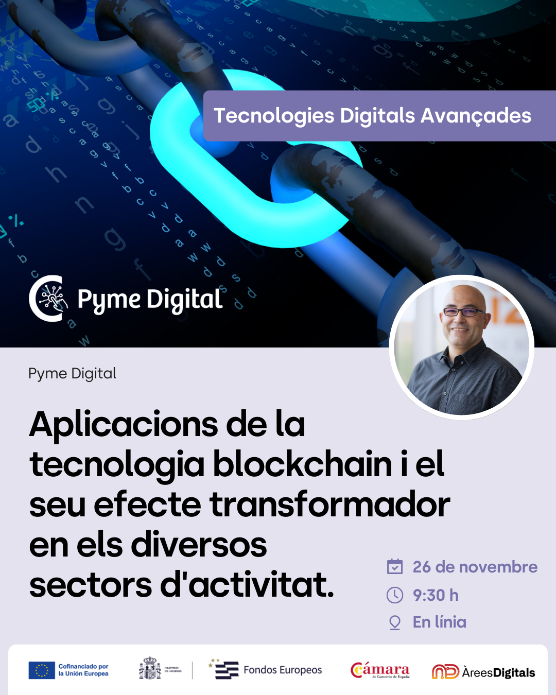 Aplicacions de la tecnologia blockchain i el seu efecte transformador en els diversos sectors d'activitat.